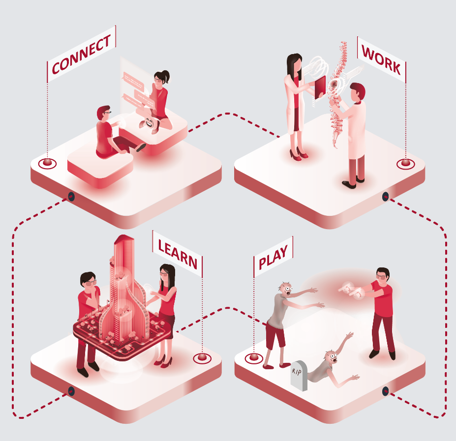 Augmented Reality technologies will fundamentally change how we work, play, learn and connect.